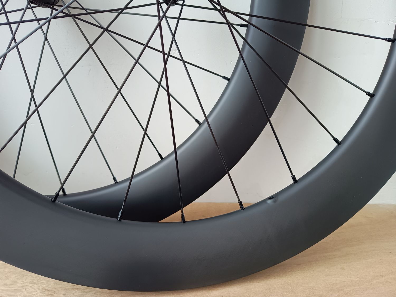 Wielset Disc Carbon Race 65mm hoog 21mm inwendig lichtgewicht - Afbeelding 2