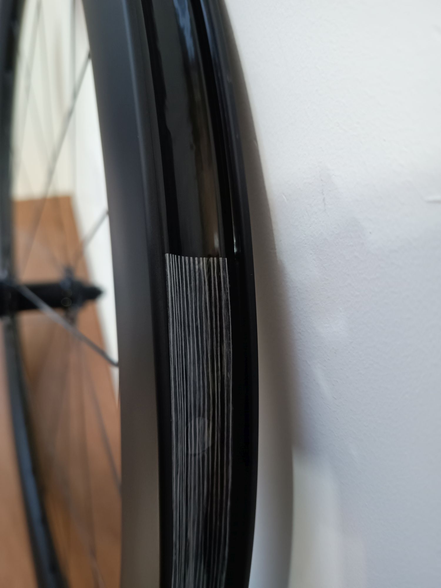 Voorjaarsactie: Wielset Disc Carbon (satin black) Race 50mm hoog 21mm inwendig - Afbeelding 14