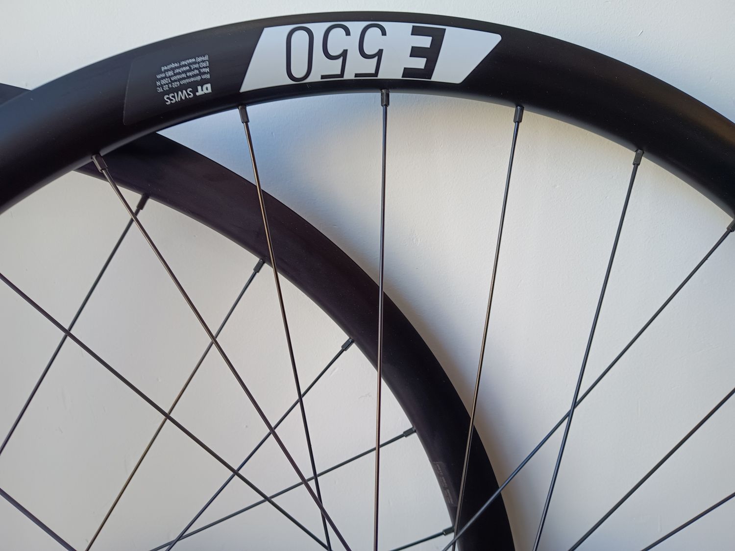 Wielset Shimano TC500 en DT Swiss E550 - Afbeelding 3